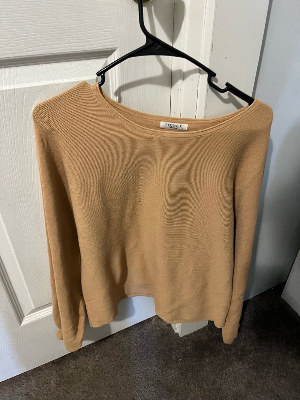 Amazon Camel/Tan Lightweight Knit Sweater Top